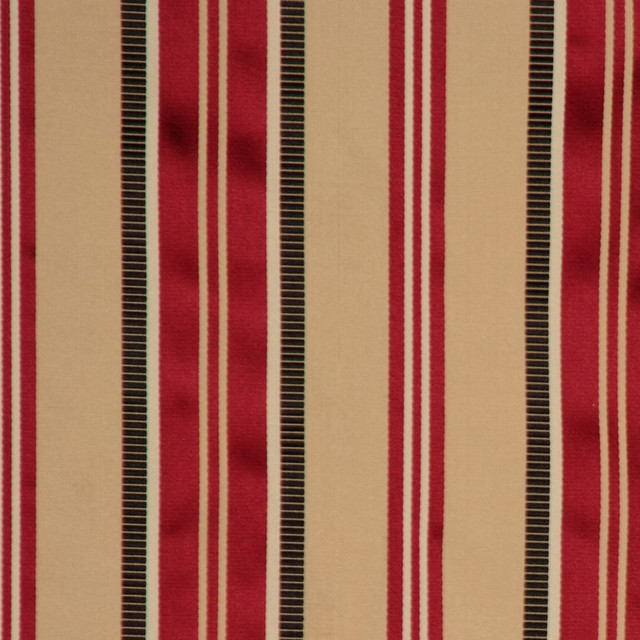 1416Cb Crimson by RM CoCo Designer Fabric Ring of Fire 100% Silk Horizontal: 4.5 and Vertical: 0 54 - Swanky Fabrics -