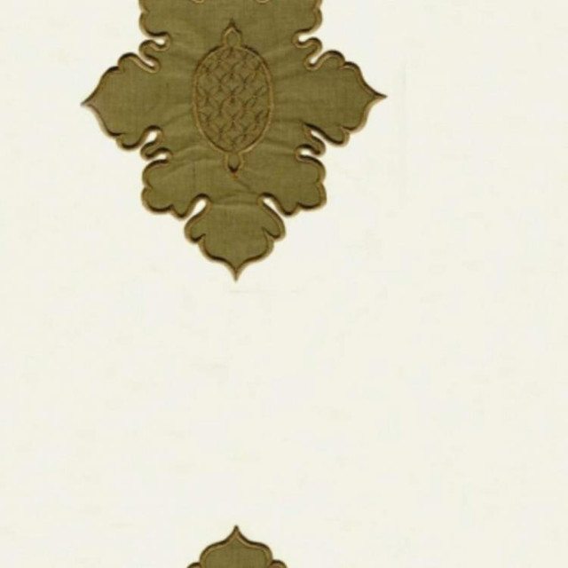 Emblem Coin by RM CoCo Designer Fabric Exotic Bohemia 100% SILK Horizontal: 24.5 and Vertical: 15.75 49 - Swanky Fabrics -