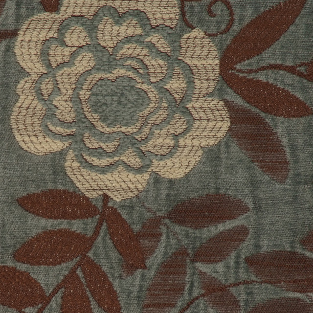 A0037 227 by RM CoCo Designer Fabric Demitasse Dream Blue 88% Rayon 12% Polyester 12000 Horizontal: 13.5 and Vertical: 21 52 - Swanky Fabrics -
