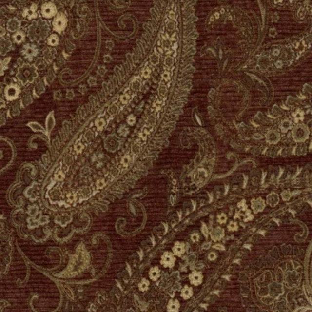 Historian Olive Garden by RM CoCo Designer Fabric Jack Of All Trades - Wesco 68% POLYESTER 32% RAYON Horizontal: 14 and Vertical: 28.75 56 - Swanky Fabrics -