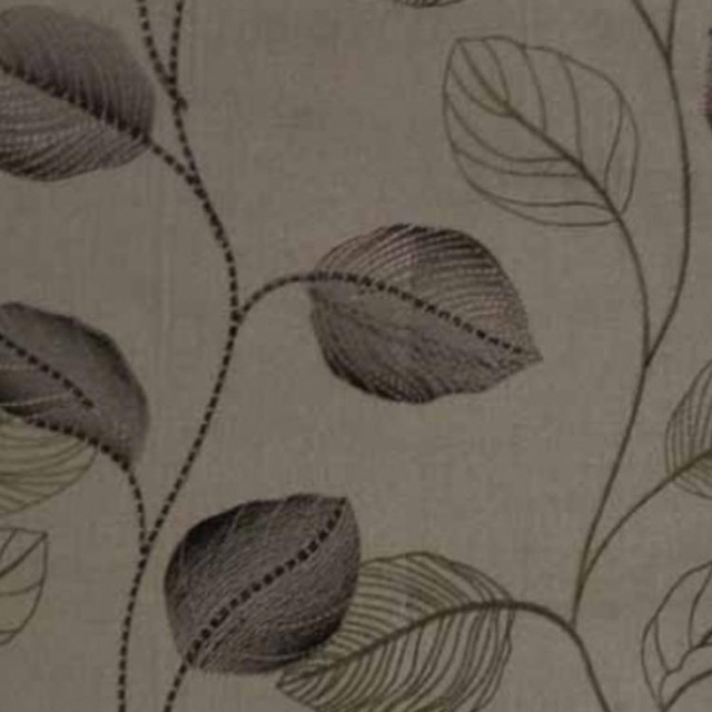 Material Girl Taupe by RM CoCo Designer Fabric Weave Got The Beat - Wesco 100% POLYESTER Horizontal: 16.75 and Vertical: 15 56 - Swanky Fabrics -