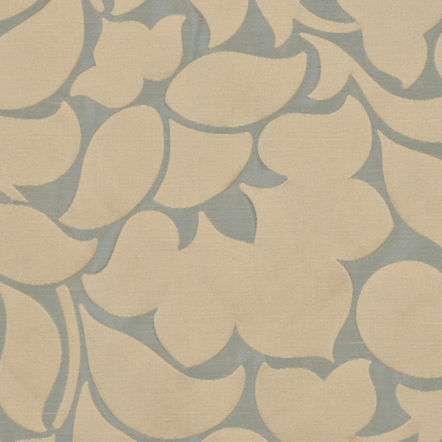 A0353 Azure by RM CoCo Designer Fabric Feng Shui 53% Polyester 37% Linen Horizontal: 14 and Vertical: 21.5 55 - Swanky Fabrics -