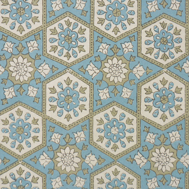2280Cb Spa by RM CoCo Designer Fabric Emerald City 100% Cotton 6000 Horizontal: 6.75 and Vertical: 12.5 54 - Swanky Fabrics -