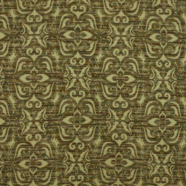 Balto Pecan by RM CoCo Designer Fabric Central Park 54% Polyester 46% Acrylic Horizontal: 14.25 and Vertical: 13.75 54 - Swanky Fabrics -