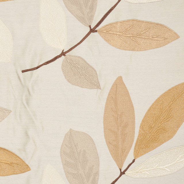 A0364 Cinnamon by RM CoCo Designer Fabric Thistle And Thyme 91% Viscose 9% Polyester Horizontal: 25.98 and Vertical: 12.402 55 - Swanky Fabrics -