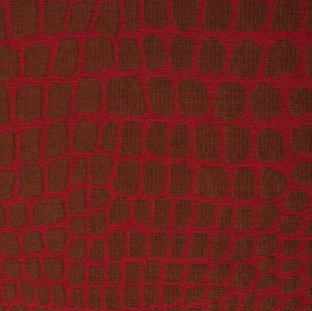 1333Cb Fireside by RM CoCo Designer Fabric Ripe Raspberry 45% Cotton 35% Poly 20% Viscose Horizontal: 13.75 and Vertical: 18 55 - Swanky Fabrics -