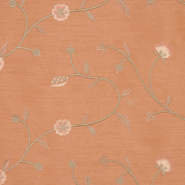 Lenox Copper by RM CoCo Designer Fabric Chinatown 100% Polyester Horizontal: 10.38 and Vertical: 6.375 54 - Swanky Fabrics -