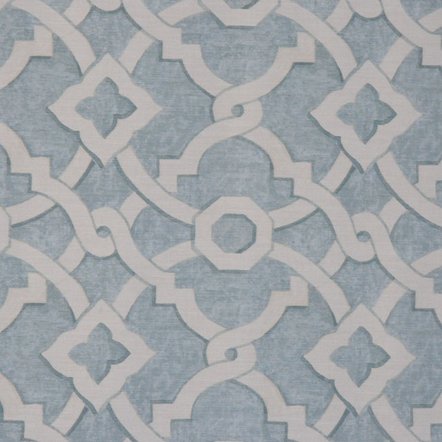 Twist Crystal by RM CoCo Designer Fabric The Print Shop 100% COTTON Horizontal: 13.5 and Vertical: 13.5 54 - Swanky Fabrics -