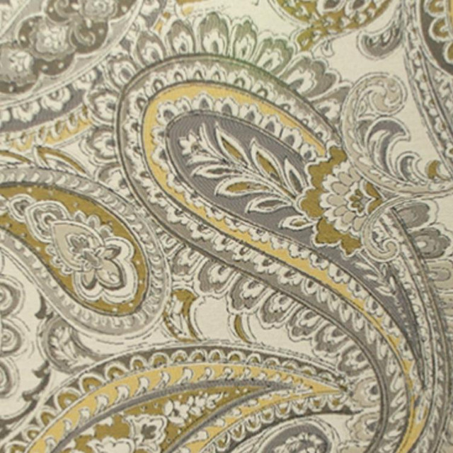 Montreal Slate by RM CoCo Designer Fabric World Bazaar - Wesco 100% POLYESTER Horizontal: 29 and Vertical: 30.5 58 - Swanky Fabrics -