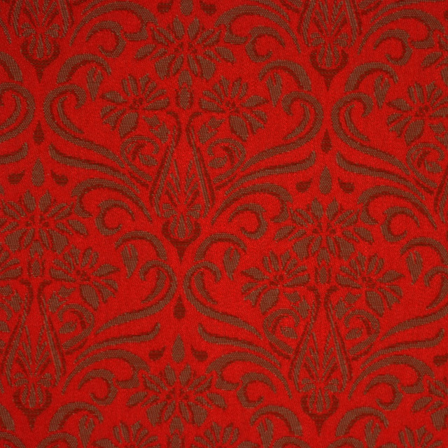 1389Cb Brick by RM CoCo Designer Fabric Moroccan Spice 100% Acrylic Horizontal: 6.89 and Vertical: 8.35 55 - Swanky Fabrics -