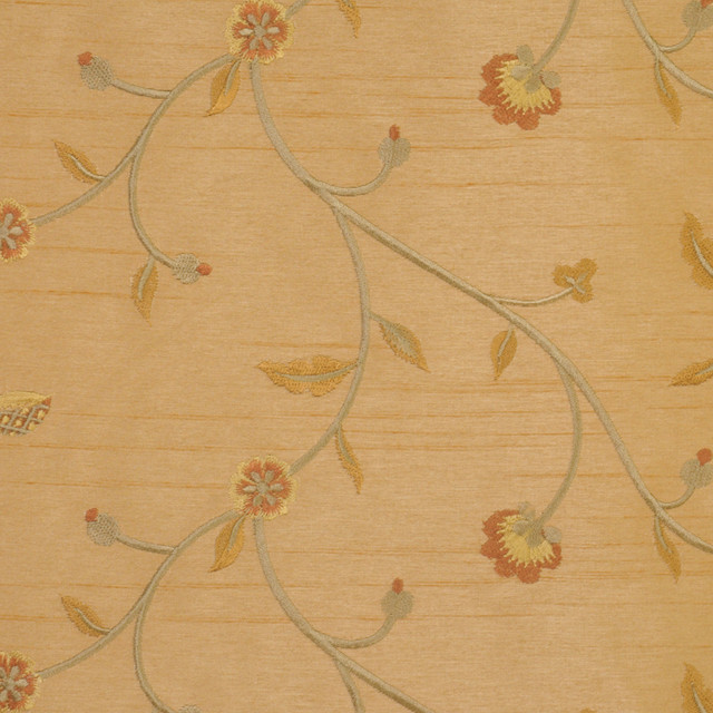 Lenox Cinnamon by RM CoCo Designer Fabric Chinatown 100% Polyester Horizontal: 10.38 and Vertical: 6.375 54 - Swanky Fabrics -