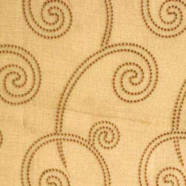 Circles In The Sand Beach by RM CoCo Designer Fabric Exclusively Yours - Wesco 100% Polyester Horizontal: 9 and Vertical: 11.5 54 - Swanky Fabrics -