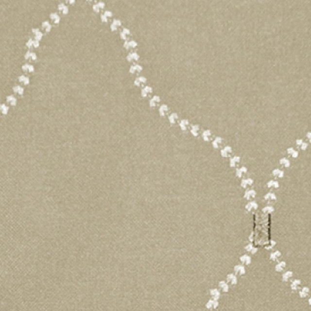 Belgravia Beige by RM CoCo Designer Fabric Designer Favorites - Wesco 100% Polyester Horizontal: 7.5 and Vertical: 11.75 52.5 - Swanky Fabrics -