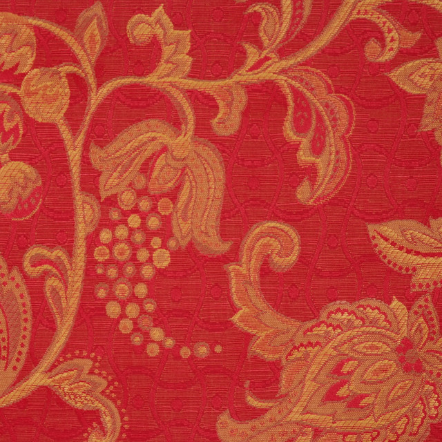 Q890 Fiesta by RM CoCo Designer Fabric Briar Rose 55% Viscose 45% Polyester Horizontal: 13.75 and Vertical: 20 54 - Swanky Fabrics -