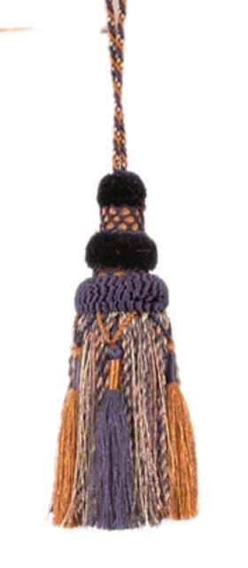 T1029 Key Tassel Key Tassel 113 by RM CoCo Designer Fabric Life Styles Trim Book Horizontal: 0 and Vertical: 0 0 - Swanky Fabrics -