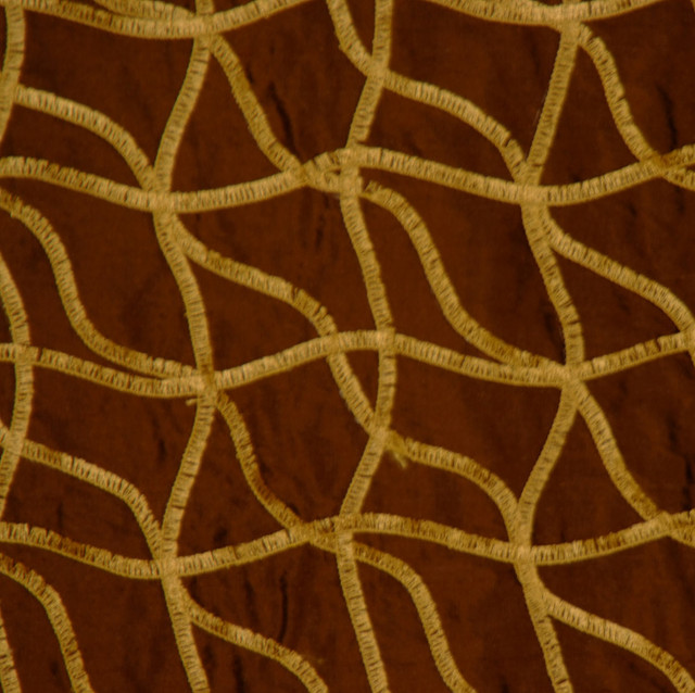 W079110 801 by RM CoCo Designer Fabric Aged Amber 100% Silk Horizontal: 0 and Vertical: 0 54 - Swanky Fabrics -