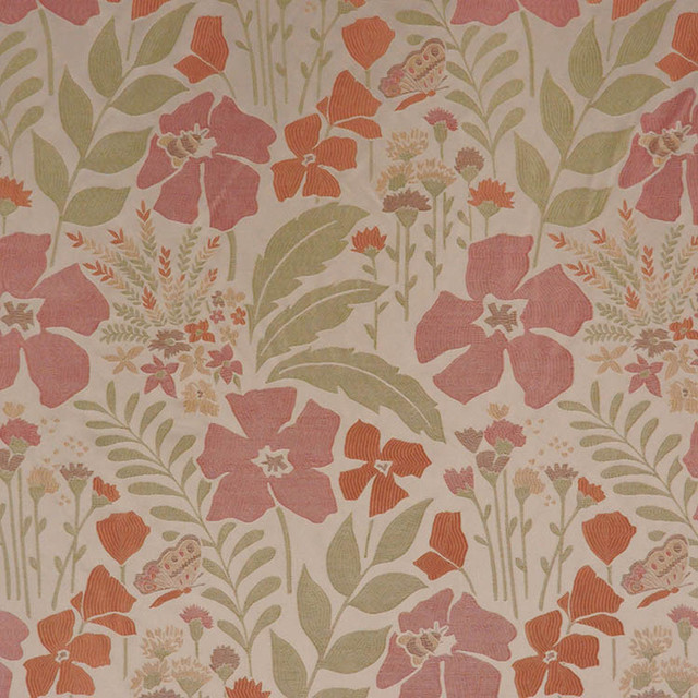 W08923 1 by RM CoCo Designer Fabric Citrus Splash 100% Silk Horizontal: 13.5 and Vertical: 29.125 54 - Swanky Fabrics -