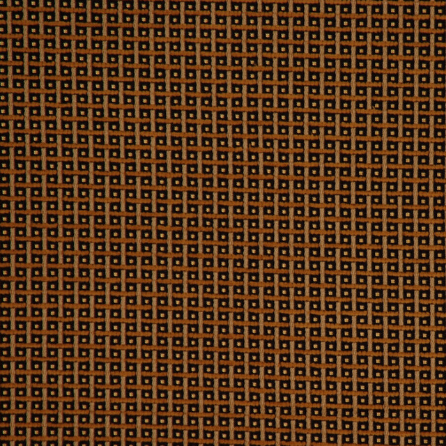 W119 60 by RM CoCo Designer Fabric Almond/Licorice 50% Polyester 45% Spun Rayon 5 Horizontal: 0.375 and Vertical: 0.375 54 - Swanky Fabrics -