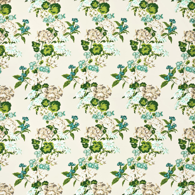 7545-7 Summer Garden by Bassett Mcnab Designer Fabric BASSETT MCNAB PRINTS 100%COT USA </p><p>Repeat: 26.5 54 in - Swanky Fabrics -