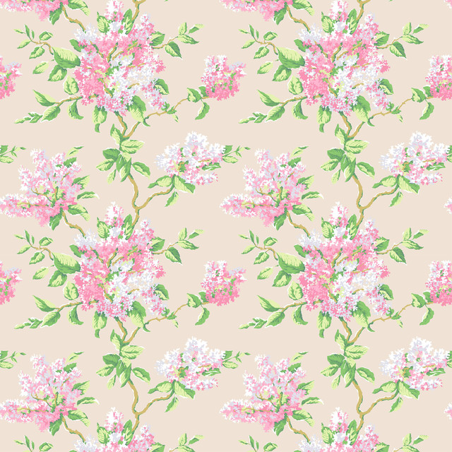7583-7 Lilacs by Bassett Mcnab Designer Fabric BASSETT MCNAB PRINTS 100%COT USA </p><p>Repeat: 25.25 54 in - Swanky Fabrics -