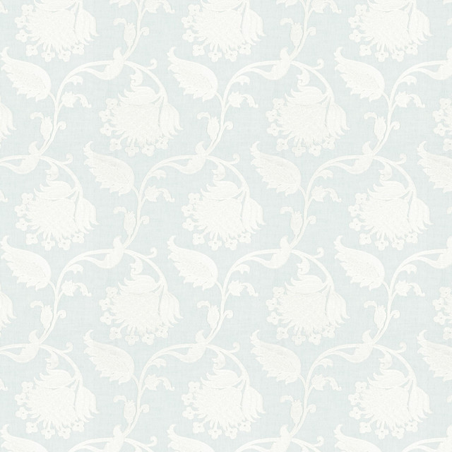 Carytown 2 Mineral by Stout Designer Fabric RAINBOW LIBRARY SPRAY/SHORELINE 100%COT %VEMB INDIA </p><p>Repeat: 15.125 53 in - Swanky Fabrics -
