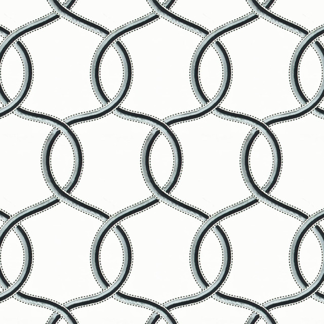 Circumstance 1 Charcoal by Stout Designer Fabric COMFORTABLE LIVING SMOKE/CINDER 100%COT %VEMB INDIA </p><p>Repeat: 15.75 52 in - Swanky Fabrics -