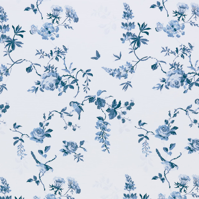 Coventry 1 Denim by Stout Designer Fabric CATH KIDSTON 100%COT TURKEY </p><p>Repeat: 25.125 55 in - Swanky Fabrics -