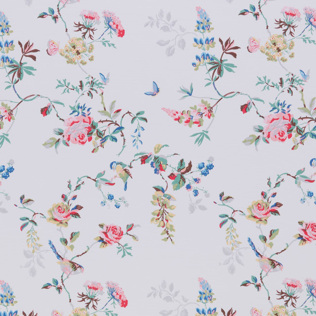 Coventry 2 Springtime by Stout Designer Fabric CATH KIDSTON 100%COT TURKEY </p><p>Repeat: 25.125 55 in - Swanky Fabrics -