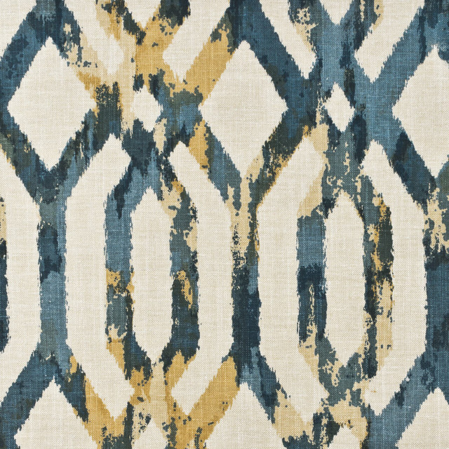 Grumshaw 1 Ink by Stout Designer Fabric COMFORTABLE LIVING BREEZE/INDIGO 70%COT 25%POL 5%LIN INDIA CATB 117-2013 WYZENBEEK 50 000 DOUBLE RUB WEAR TEST (HEAVY DUTY) </p><p>Repeat: 15.75 54 in - Swanky Fabrics -