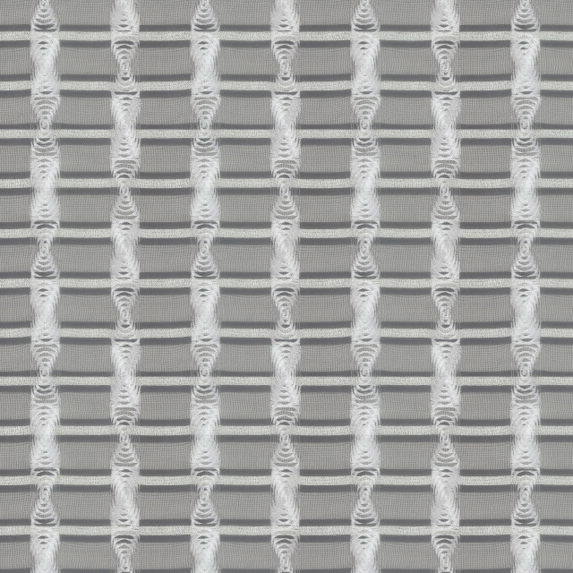 Neutron 2 Silver by Stout Designer Fabric RAINBOW LIBRARY FOG/COAL 87%SVI 13%POL %BEMB INDIA </p><p>Repeat: 16.25 51 in - Swanky Fabrics -