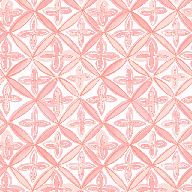 Pinwheel 2 Coral by Aoc Designer Fabric SERENDIPITY 85%COT 15%LIN USA CATB 117-2013 </p><p>Repeat: 12.625 54 in - Swanky Fabrics -