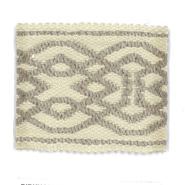 Birkhoff 2 Stone by Stout Designer Trim TREND ALERT 41%COT 34%LIN 22%SVI 3%POL CHINA </p><p>Repeat: 0 2.38 in - Swanky Fabrics -