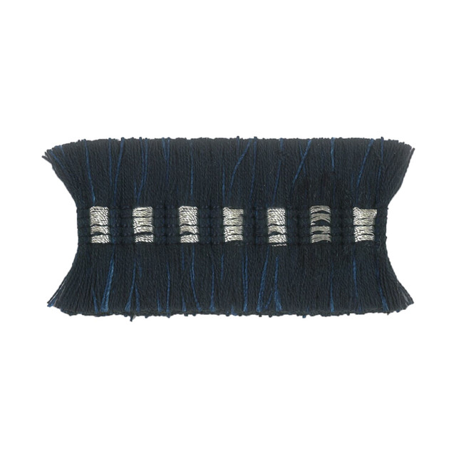 Boho 3 Denim by Stout Designer Trim METROPOLITAN 62%ACR 33%POL 5%SVI CHINA </p><p>Repeat: 0 1.75 in - Swanky Fabrics -