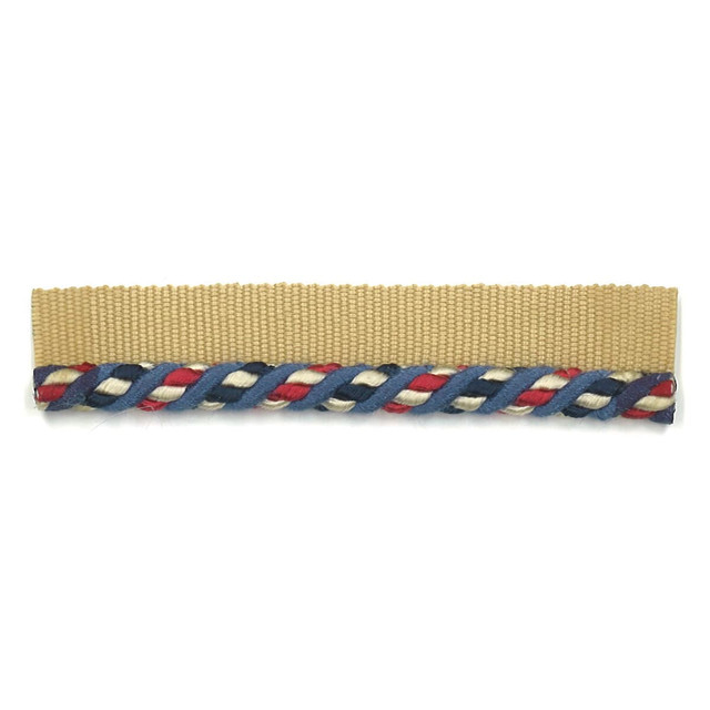 Cristabel 19 Americana by Stout Designer Trim ART OF DESIGN TRIM-2 CORDS 53%COT 47%SVI CHINA </p><p>Repeat: 0 0.25 in - Swanky Fabrics -