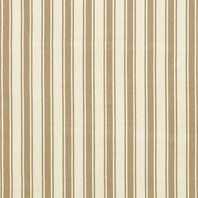 Nantucket Herringbone Stripe Ivory/Flax 62970 by Schumacher Designer Fabric COUNTRY HOUSE COTTONS See Sample INDIA . </p><p>Repeat: Horizontal: 1 3/4" (4CM) and Vertical: - 54" WIDE (137CM) - Swanky Fabrics -