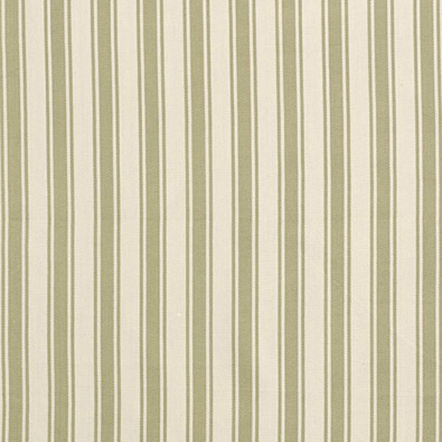 Nantucket Herringbone Stripe Ivory/Khaki 62973 by Schumacher Designer Fabric COUNTRY HOUSE COTTONS See Sample INDIA . </p><p>Repeat: Horizontal: 1 3/4" (4CM) and Vertical: - 54" WIDE (137CM) - Swanky Fabrics -