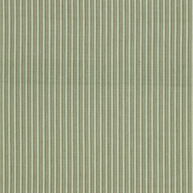 Caldecott Stripe Seaglass 3465000 by Schumacher Designer Fabric CHROMA See Sample INDIA NOT APPLICABLE </p><p>Repeat: Horizontal: 5/8" (2CM) and Vertical: - 54" WIDE (137CM) - Swanky Fabrics -