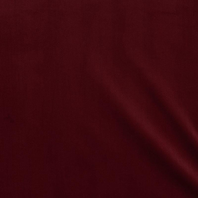 Empress Performance Velvet Garnet 74114 by Schumacher Designer Fabric Perfect Basics: Velvet - Swanky Fabrics -