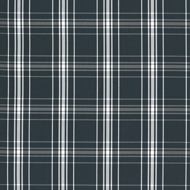 Belize Plaid Navy 68091 by Schumacher Designer Fabric CALYPSO PLAIDS & CHECKS See Sample INDIA MEDIUM DUTY </p><p>Repeat: Horizontal: 6" (15CM) and Vertical: 6" (15CM) 54 3/4" WIDE (139CM) - Swanky Fabrics -