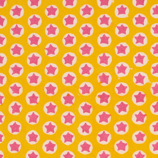 Tuk Tuk Yellow 179221 by Schumacher Designer Fabric MOLLY MAHON HAND BLOCK PRINTS See Sample INDIA - </p><p>Repeat: Horizontal: 1" (3CM) and Vertical: 1" (3CM) 53" (135CM) - Swanky Fabrics -