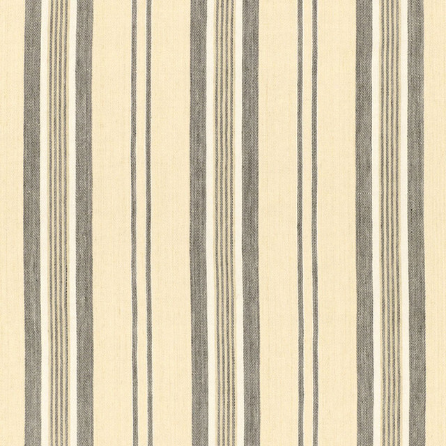 Sagaponic Linen Stripe Denim 54154 by Schumacher Designer Fabric HAMPTON LINENS See Sample INDIA TO BE DETERMINED </p><p>Repeat: Horizontal: 6 7/8" (17CM) and Vertical: - 54 1/2" WIDE (138CM) - Swanky Fabrics -