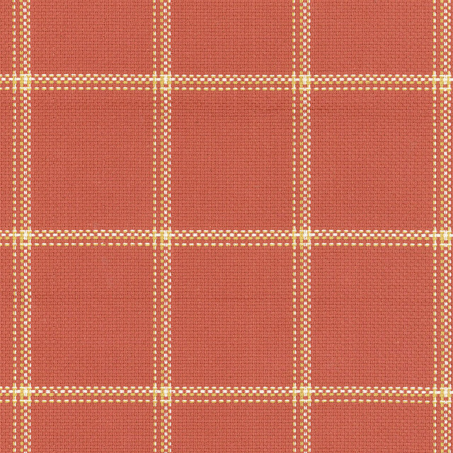 Woodland Plaid Brick 62411 by Schumacher Designer Fabric BY NATURE See Sample CHILE HEAVY DUTY </p><p>Repeat: Horizontal: 3 3/8" (9CM) and Vertical: 3 5/8" (9CM) 54" WIDE (137CM) - Swanky Fabrics -