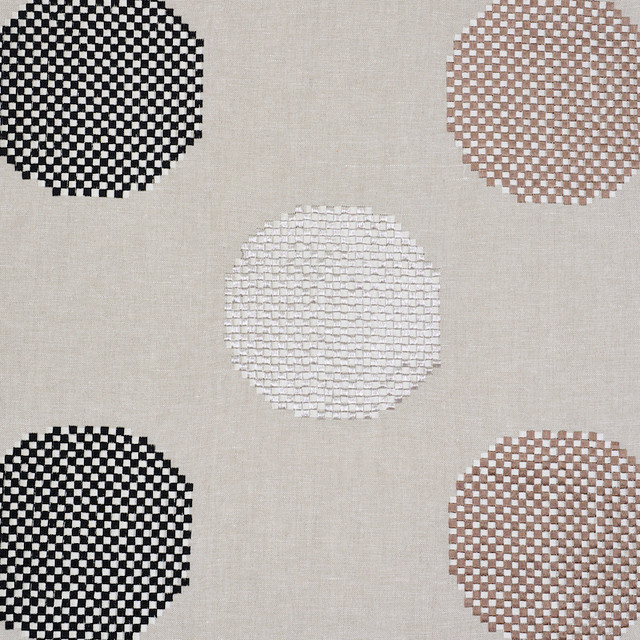 Hansen Embroidery Neutral 78940 by Schumacher Designer Fabric SCANDINAVIAN MODERN See Sample INDIA - </p><p>Repeat: Horizontal: 51" (130CM) and Vertical: 15 3/8" (39CM) 51" (130CM) - Swanky Fabrics -
