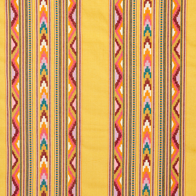Zarzuela Stripe Embroidery Saffron 78391 by Schumacher Designer Fabric EXQUISITE EMBROIDERIES See Sample INDIA - </p><p>Repeat: Horizontal: 13 1/4" (34CM) and Vertical: 7 7/8" (20CM) 53" - Swanky Fabrics - Zarzuela Stripe Embroidery Saffron 78391 by Schumacher Designer Fabric EXQUISITE EMBROIDERIES See Sample INDIA - </p><p>Repeat: Horizontal: 13 1/4" (34CM) and Vertical: 7 7/8" (20CM) 53" - Swanky Fabrics -