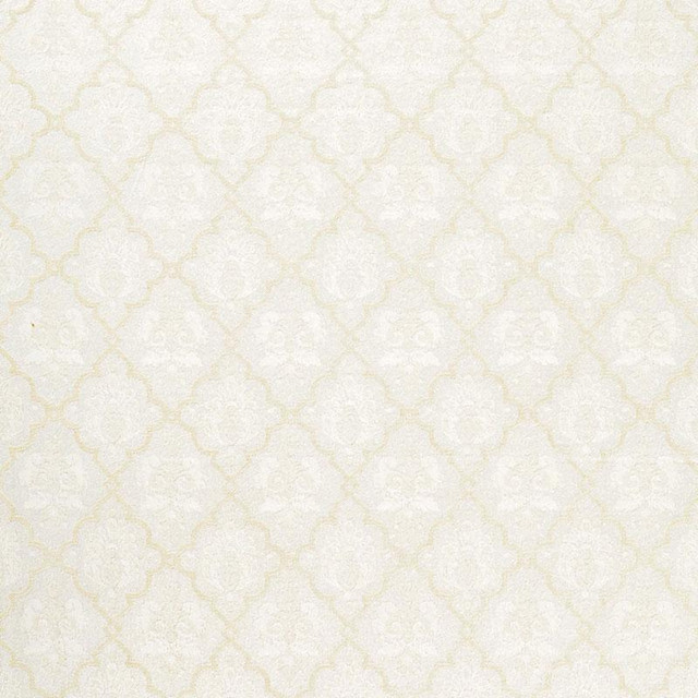Hedgerow Trellis Indoor/Outdoor Ivory 68810 by Schumacher Designer Fabric Timothy Corrigan 4.75" - Swanky Fabrics -