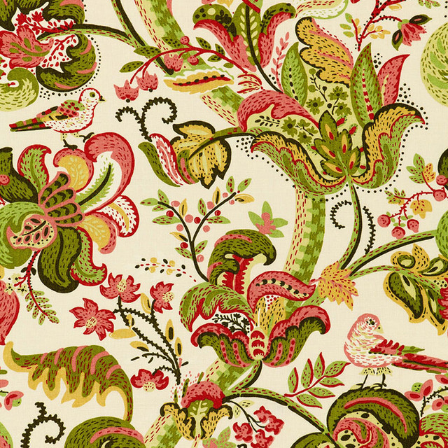 Clarendon Orchard 173680 by Schumacher Designer Fabric CLASSIC PRINTS See Sample UNITED KINGDOM . </p><p>Repeat: Horizontal: 27" (69CM) and Vertical: 38 1/2" (98CM) 54" WIDE (137CM) - Swanky Fabrics -
