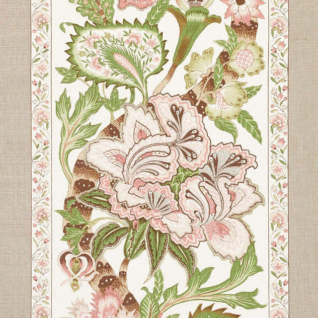 Anjou Stripe Blush 178521 by Schumacher Designer Fabric Timothy Corrigan 18.0" - Swanky Fabrics - Anjou Stripe Blush 178521 by Schumacher Designer Fabric Timothy Corrigan 18.0" - Swanky Fabrics -