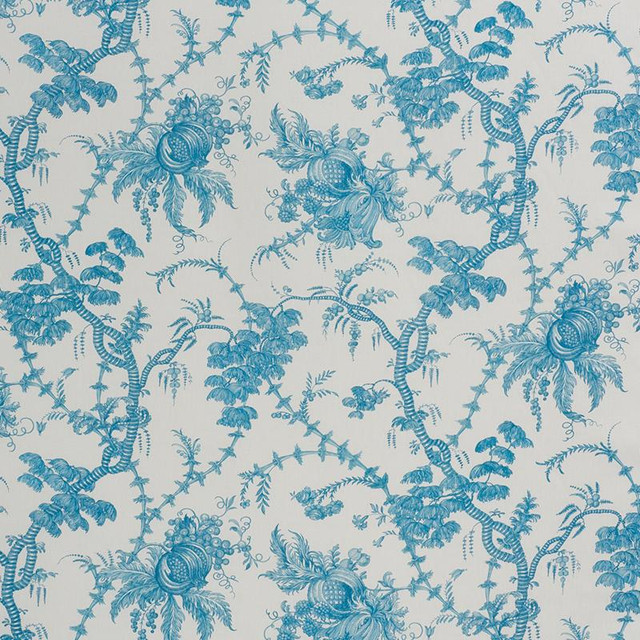 San Cristobal Toile Peacock 178731 by Schumacher Designer Fabric Schumacher Classics 55.0" - Swanky Fabrics - San Cristobal Toile Peacock 178731 by Schumacher Designer Fabric Schumacher Classics 55.0" - Swanky Fabrics -