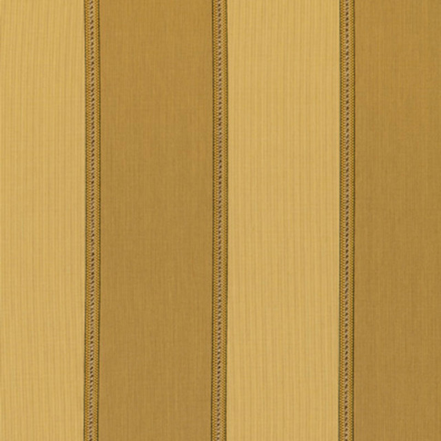 Fitzroy Stripe Khaki/Sisal 54042 by Schumacher Designer Fabric AVINGTON PARK See Sample ITALY LIGHT DUTY </p><p>Repeat: Horizontal: 13 7/8" (35CM) and Vertical: - 55 1/2" WIDE (141CM) - Swanky Fabrics -