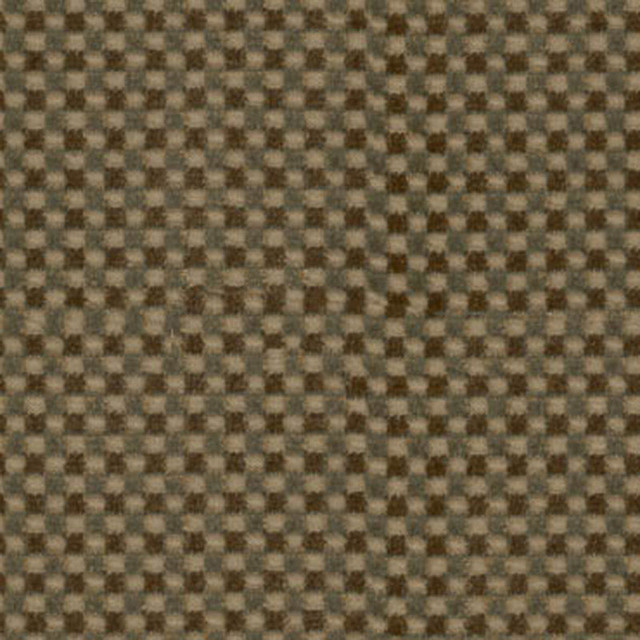 Fenwick Check Velvet Mink/Aqua 43554 by Schumacher Designer Fabric VELVETS See Sample BELGIUM MEDIUM DUTY </p><p>Repeat: Horizontal: 3/8" (1CM) and Vertical: 3/8" (1CM) 54" WIDE (137CM) - Swanky Fabrics -